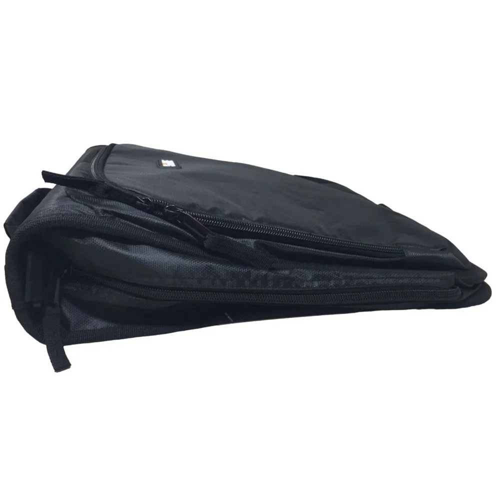 Zipper Binder Bag with Laptop Pocket and Shoulder Strap-3 Inches- 3-Ring Organiz